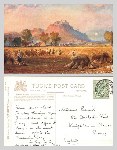 Vintage postcard stirling - -,