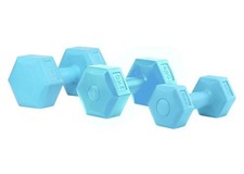 Opti 3 Pair 1 2 & 3KG 12kg Dumbbell Set Stand Light Home Weight Gyn Workout