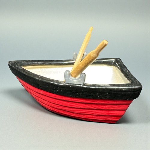 Nautical row boat bowl - nautical,