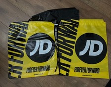 Jd Sports Drawstring Shopping / Gym / Festival/ PE /swimming X3 Bags New