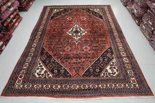 Large handmade vintage wool - vintage,