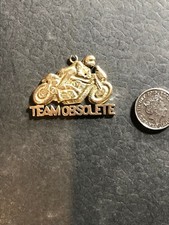 1980's Gold pendant Matchless G50 Racing bike vintage classic motorcycle 