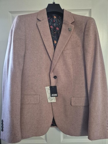 Pink jacamo suit - pink, size