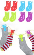 SOCK CLIP SET 8pc Pair
