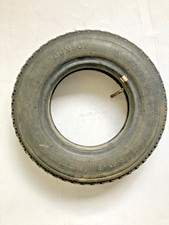 Original Triumph Tina T10 Dunlop Tyre & Tube 350 x 8" Used.