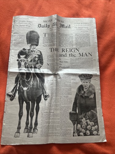 King george silver jubilee - king,