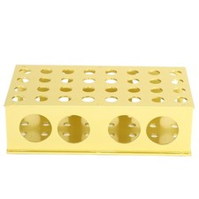 Test Tube Rack Multiple Holes Stainless Steel Tubing Stand Holder Laboratory