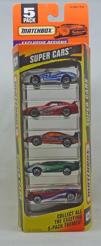 Matchbox super cars pack - cars,