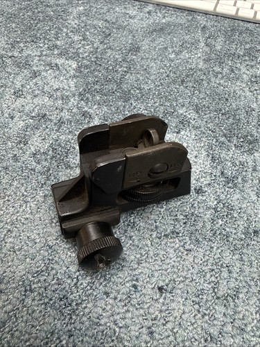 Adjustable black steel rear - steel,