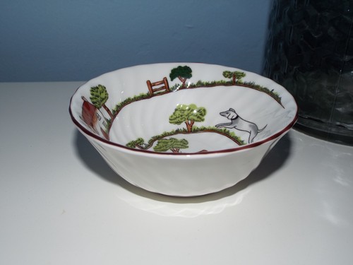 Wedgwood hunting scenes - wedgwood, bone