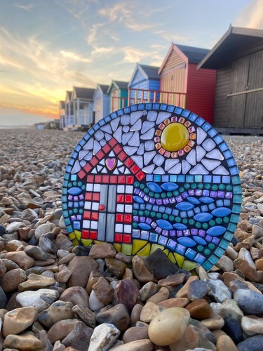 Garden mosaic craft - mosaic, gift