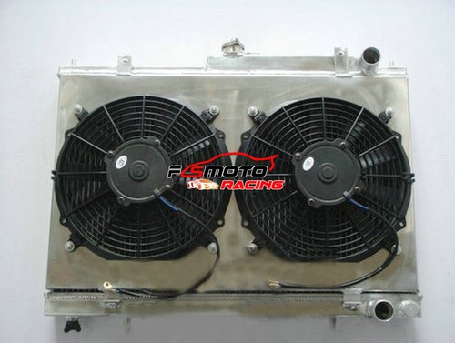 Aluminum radiator shroud - aluminum, radiator+shroud+fan