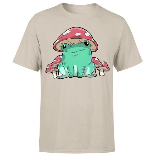 Frog mushroom kawaii anime - frog,