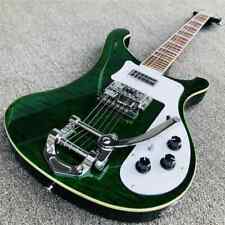 Rare 6 Strings Green Flame