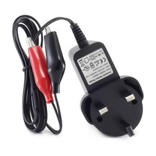 12V Volt Battery Charger Sealed Lead Acid SLA Plug In Mains LED Trickle