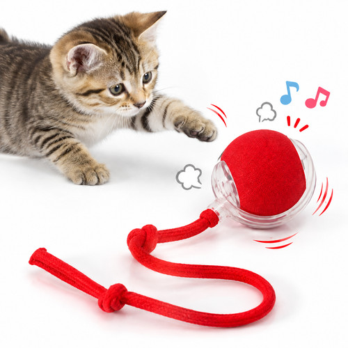 Smart rolling cat - rolling, toy