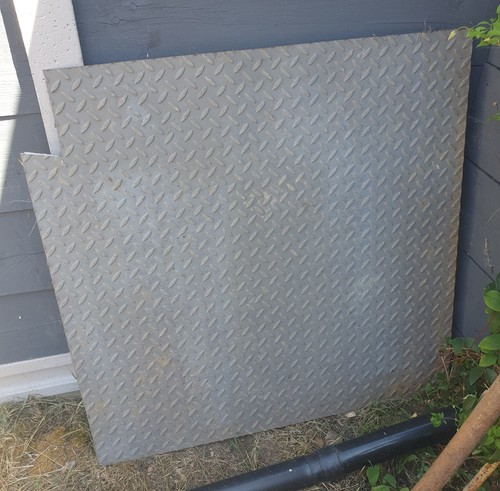 Steel checker plate sheet - plate,