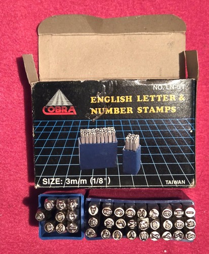 36pc set 3mm - 36pc, 1/8"