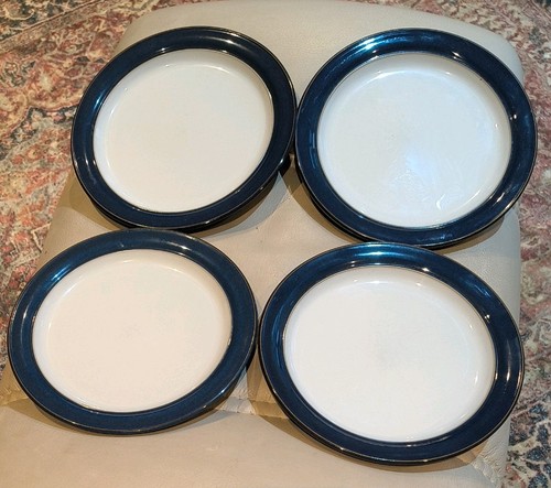 Denby boston blue - side, plates