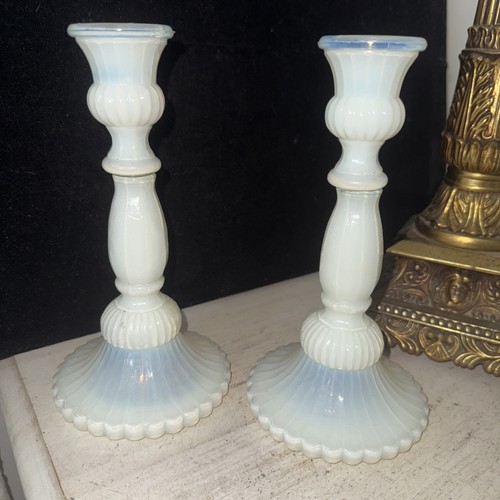 Pair vintage french white - pair,