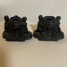 White Metal Antique Ink Wells