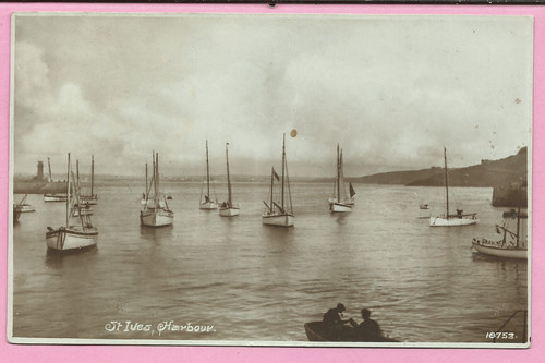Ives harbour cornwall - st., harbour,