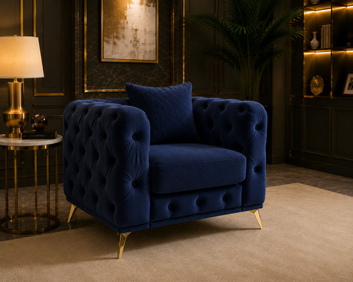 Italian chesterfield sofa set - italian,