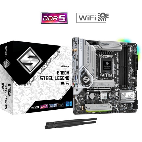 Asrock b760m steel legend wifi - asrock,