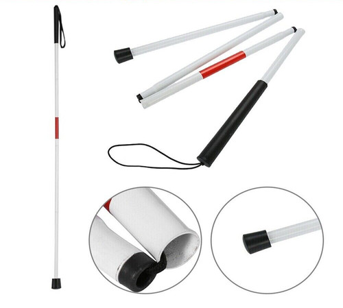 White visually impaired - visually,