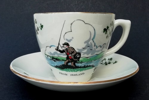 Carrigaline pottery cup - carrigaline,