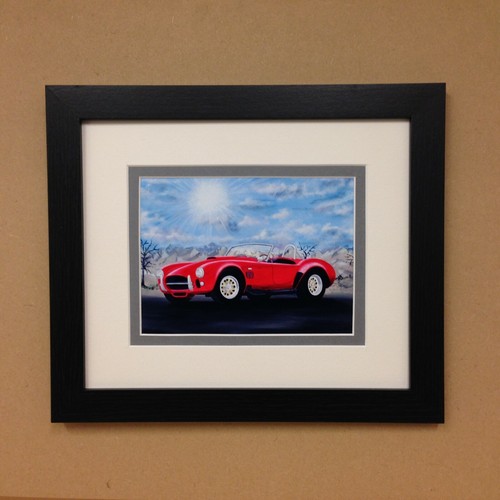 Cobra 427 framed print - ac,