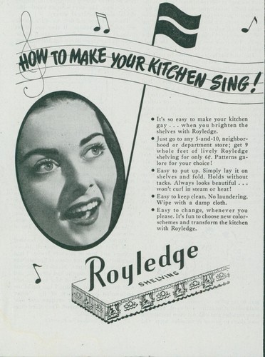 1945 royledge shelving - 1945, how