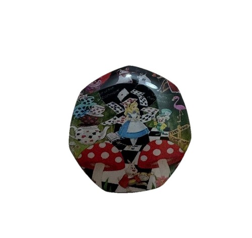 Enamelled britannia coin alice - enamelled,