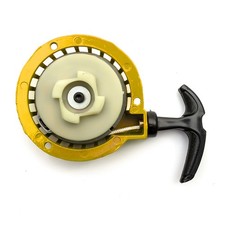 Mini Pocket ATV Dirt Bike Yellow Easy Start PULLSTART Pull Minimoto Dirtbike