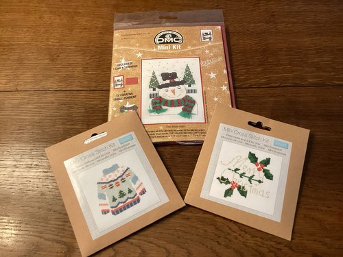Christmas cross stitch bundle - cross,