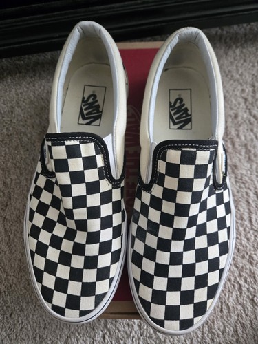 Vans classic slip checkered - vans, slip-on