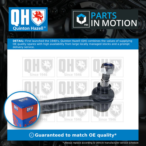 Tie track rod end fits - rod,