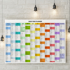 2026 Wall Planner Year