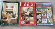 3x HABITAT 1977/79/84 Catalogues Home Retro Design Terence Conran VGC