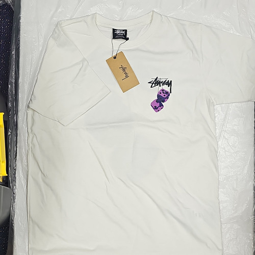 Stüssy men white graphic - stüssy,
