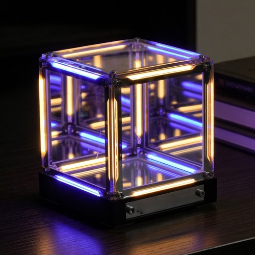 Infinity cube mirror - 4d,