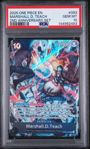 One piece marshall - d., teach
