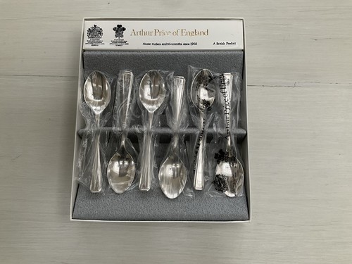 Antique harley coffee - 6, spoons
