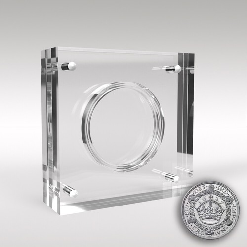 Crown 61mm royal mint coin - crown,