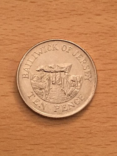 1992 bailiwick jersey 10p - of,