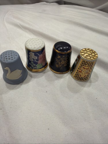 Vintage thimble lot wedgwood - thimble,