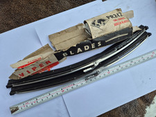 12" Stainless Steel Classic NOS TRICO Wiper Blades   Made in Australia - Rare !