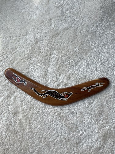 Australian hand crafted wooden - hand,
