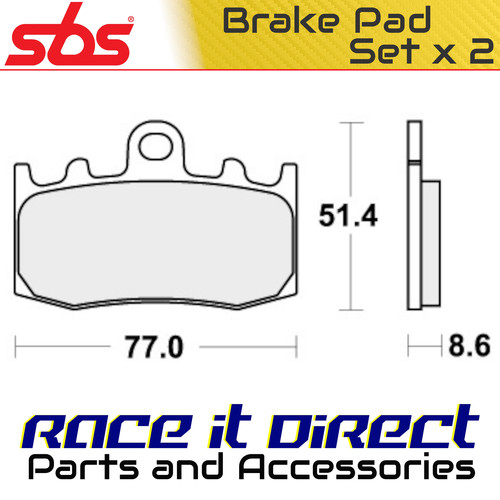 Brake pads for bmw 1200 - for, gs