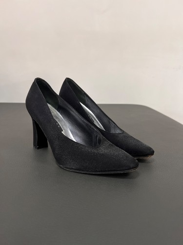 Stuart weitzman black glitter - weitzman,